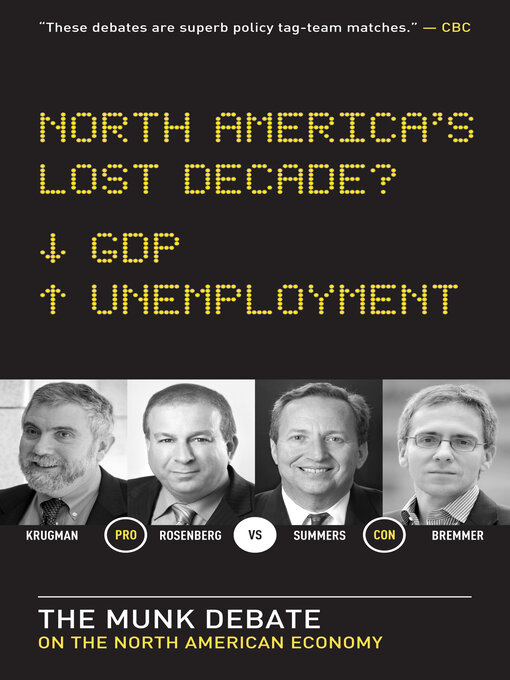 Title details for North America's Lost Decade? by Paul Krugman - Available